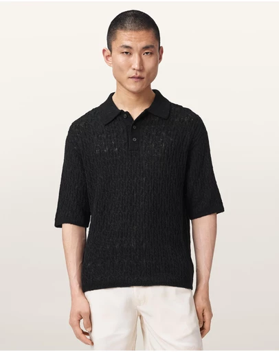 AllSaints - Cyclone SS Polo