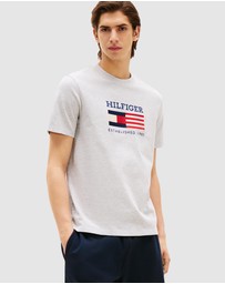 Tommy Hilfiger - Americana Flag Box Tee
