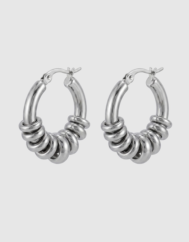 Miz Casa and Co - Liana Hoop Earrings