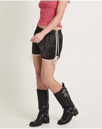 Alice In The Eve - Rory Satin Runner Shorts
