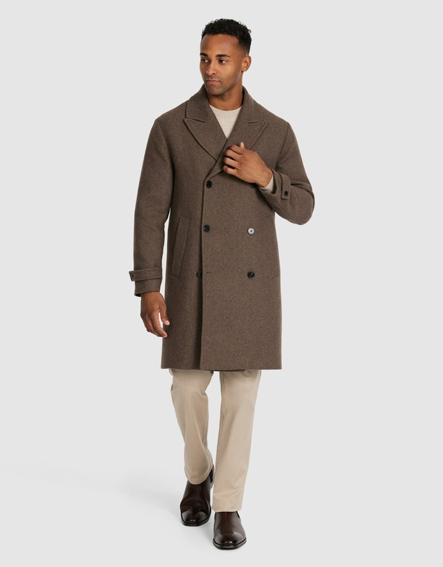 Tarocash - Garrison Wool Double Breasted Coat