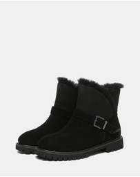 EVERAU - EverAU Ugg Polarwalk Double Faced Sheepskin Upper Fashion Boots