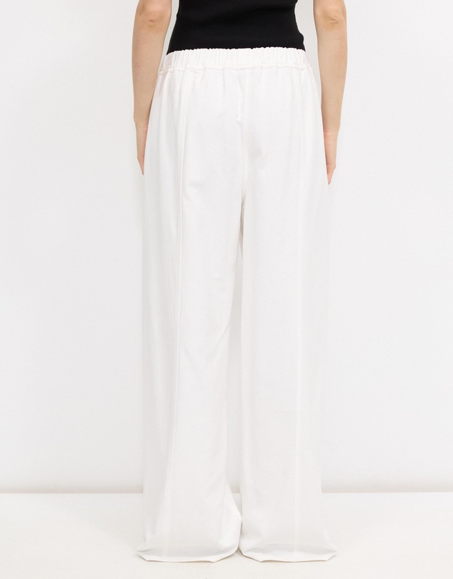 Calli - Matt Cotton Twill Pants
