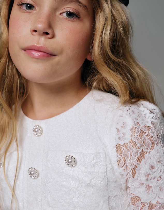 Bardot Junior - Ruby Lace Dress - Kids-Teens