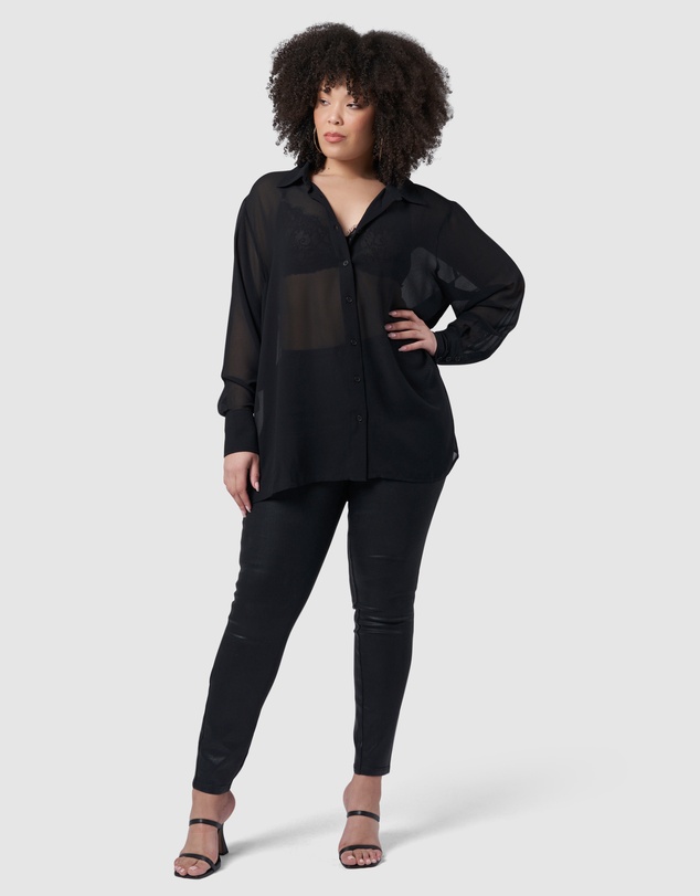 Sunday In The City - Vixen Sheer Shirt