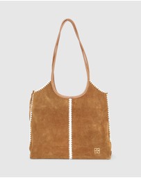 Belle & Bloom - Back To Friends Suede Shopper
