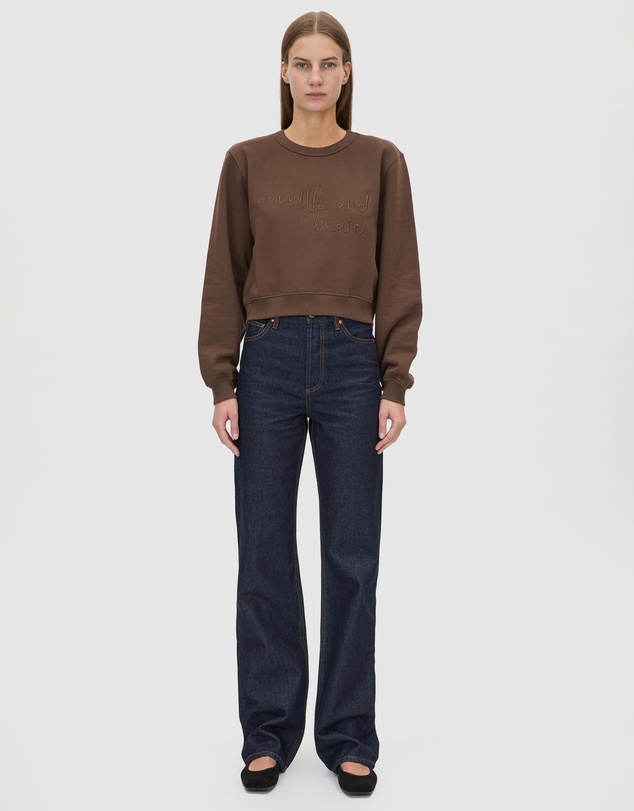 C&M CAMILLA AND MARC - Maren Crop Emb Tracksuit Top