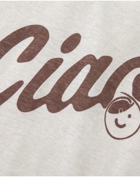 Tiny Trove - Ciao Smiley Relaxed Tee - Babies-Kids