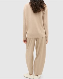 Seed Heritage - Australian Merino V Neck Knit