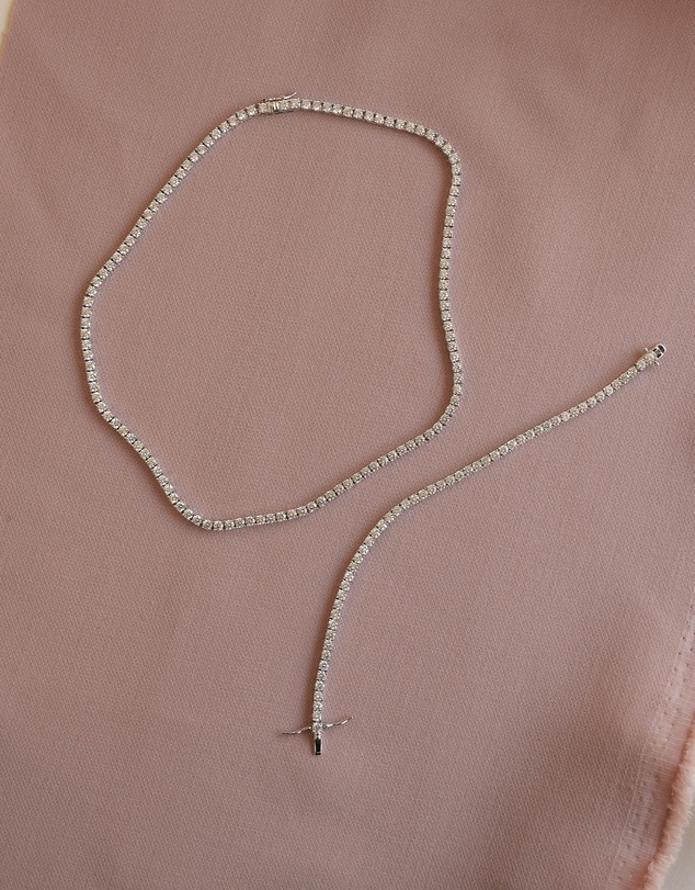 Bianc - Tennis Necklace
