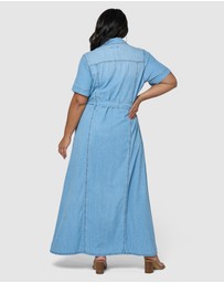 Indigo Tonic - Naomi Chambray Maxi Dress