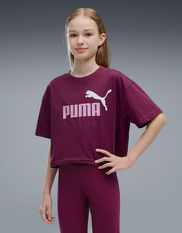 Puma - Essentials 2 Colour No. 1 Logo Tee - Girls