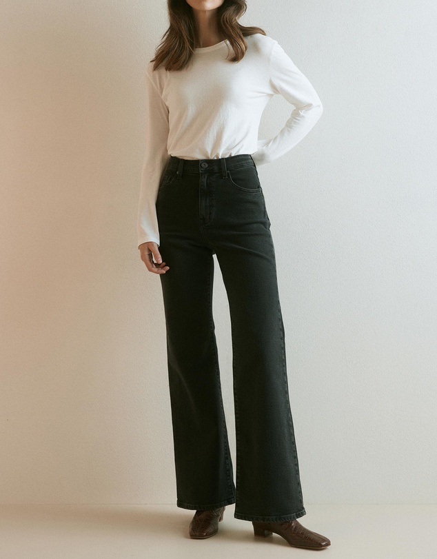 Outland Denim - 32in Cindy High Bootleg Jeans