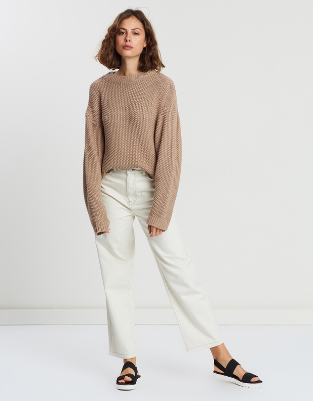 Assembly Label - Seeded Knit