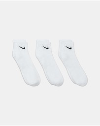 Nike - Everyday Cushion Ankle Socks 3-Pack