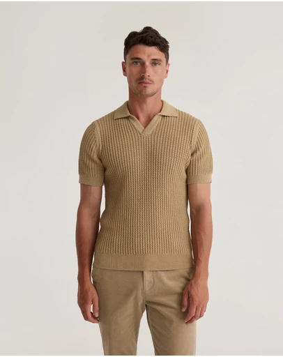 Oxford - Pierce Knitted Polo