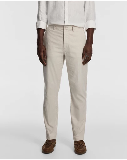 yd. - Huxley Relaxed Linen Blend Chino