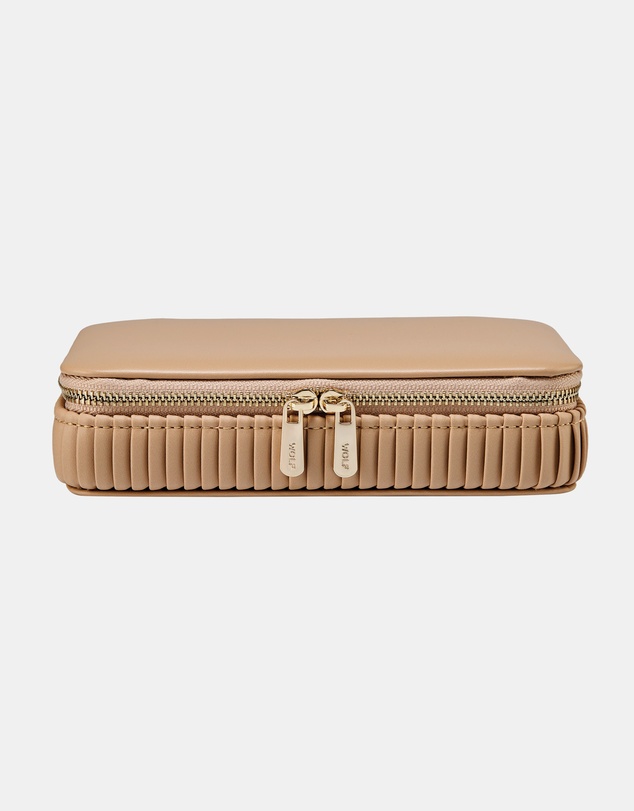 Wolf - Wolf Bella Travel Zip Case Mocha