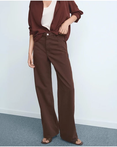 M.N.G - Danila Wide Leg High-Rise Jeans