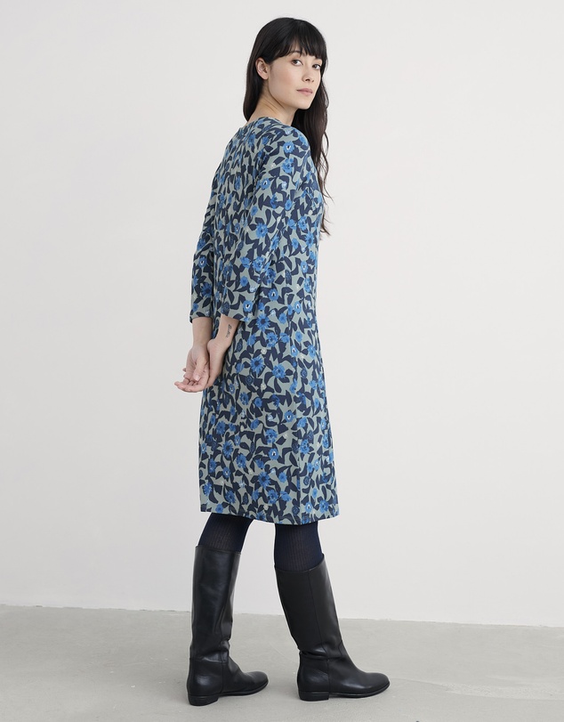 Seasalt - Seasalt Cornwall Blue Cornish Oak Shift Dress