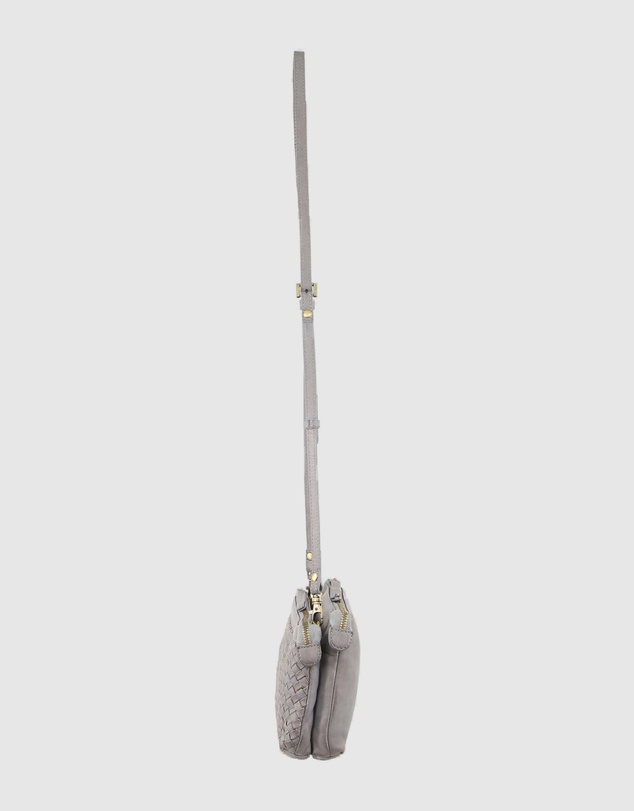 Pierre Cardin - Woven Leather Cross-Body Clutch