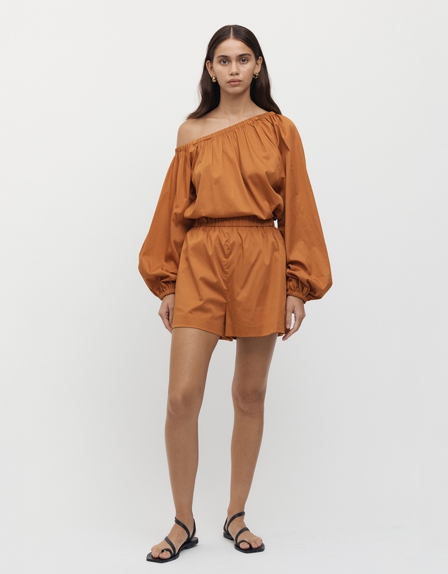 FRIEND of AUDREY - Viviers Elastic Waist Shorts