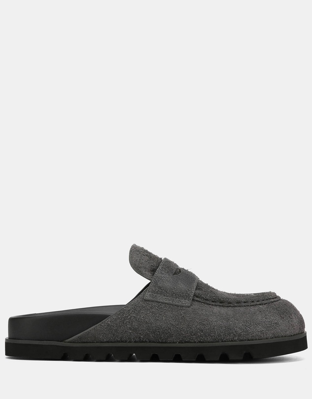 Naked Wolfe - Cord Dark Grey Hairy Suede