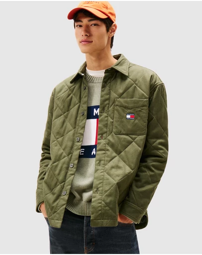 Tommy Jeans - Quilted Padded Overshirt