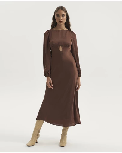 Ownley - Bethenny Bias Backless Dress