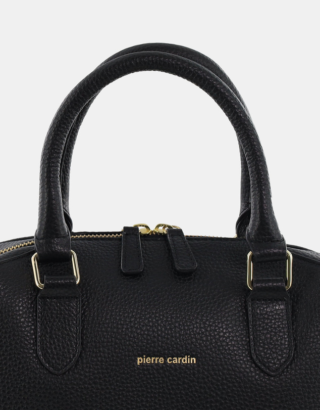 Pierre Cardin - Pierre Cardin Genuine Leather Tote Crossbody Bag