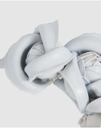 Max Alexander - Leather Flowers Headband