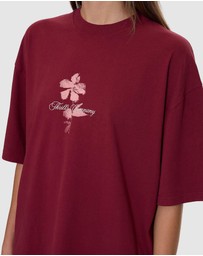 Thrills - Full Bloom Oversized Tee