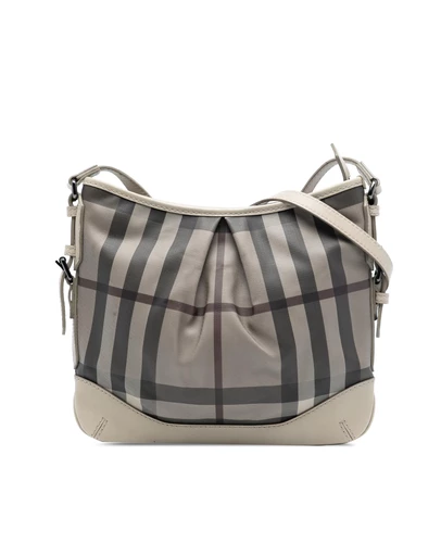 Pre-Loved by Azura Reborn - Pre-Loved Smoke Check Coated Canvas Hartham Crossbody