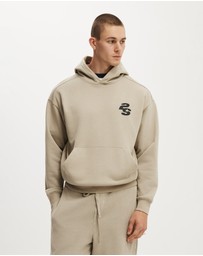 Cotton On - Box Fit Graphic Hoodie
