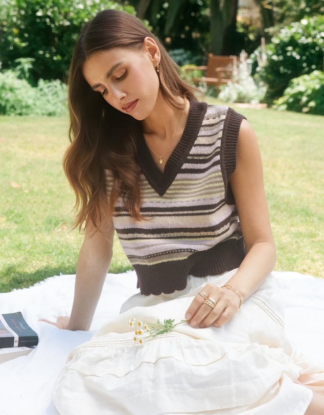 All About Eve - Finn Vest Multicoloured