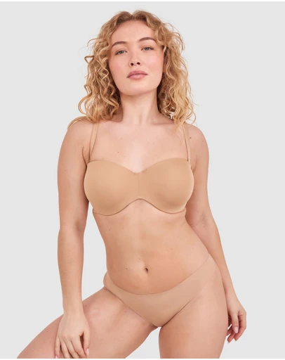 Bras N Things - NKD Lightly Lined Multiway Bra - Nude