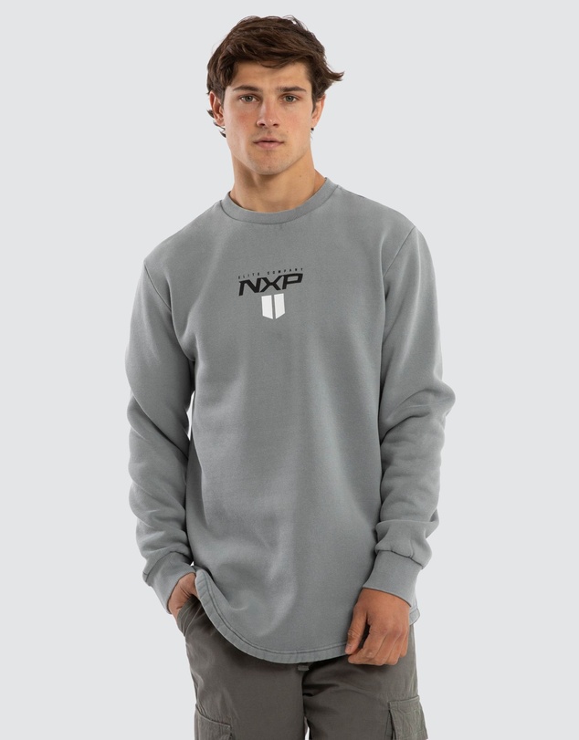 Nena & Pasadena - Crew Dual Curved Sweater
