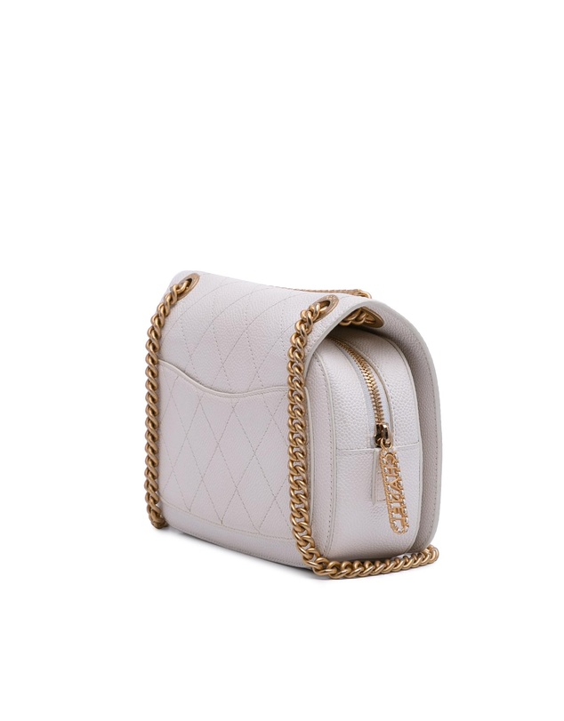 Pre-Loved by Azura Reborn - Pre-Loved chanel Quilted Leather Shoulder Bag with Chain Strap