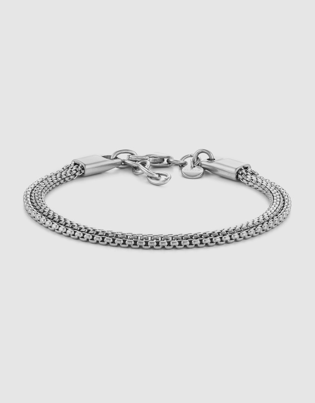Skagen - Tov Mesh Silver Tone Bracelet