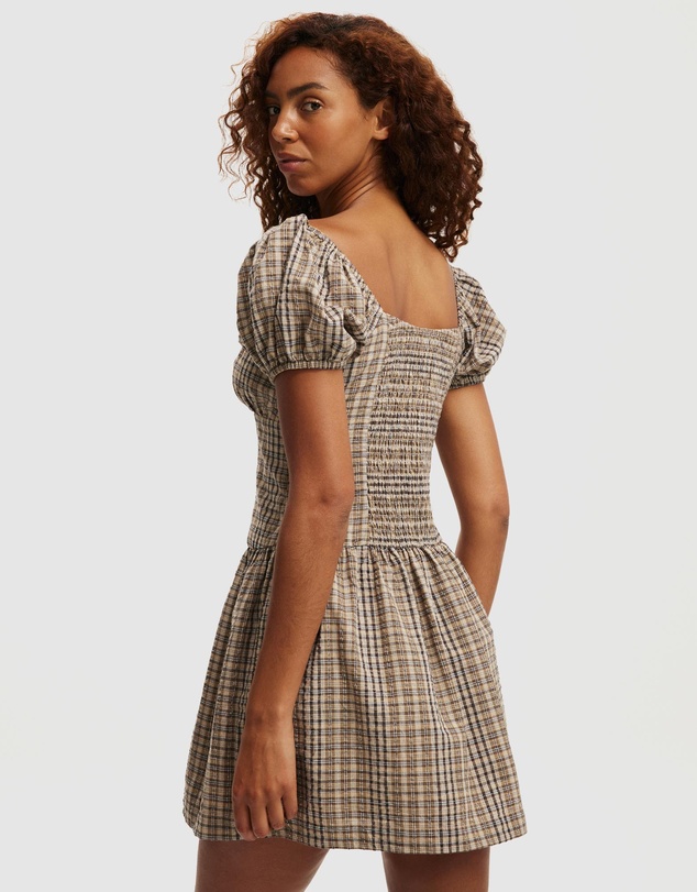 Cotton On - Wren Lace Trim Mini Dress