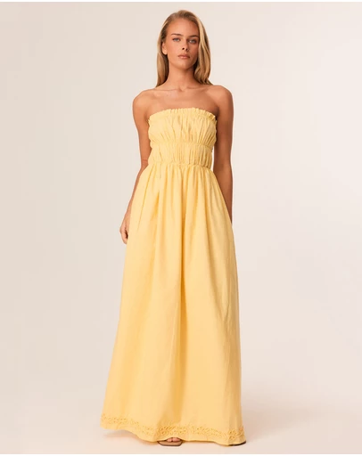 SNDYS - Ines Strapless Maxi Dress