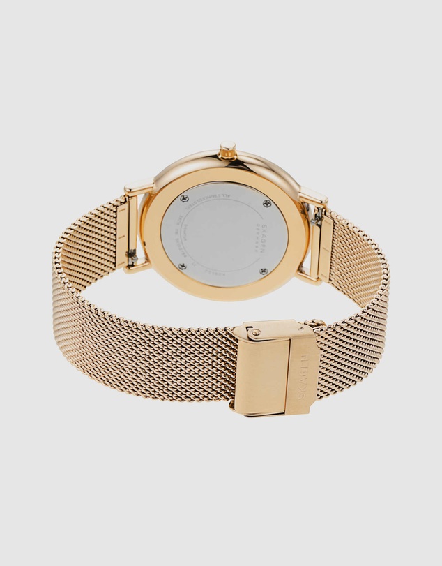 Skagen - Signatur Rose Gold Tone Analogue Watch