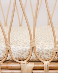 SILK MAGNOLIA - Pure Silk Fitted Bassinet and Cot Sheets