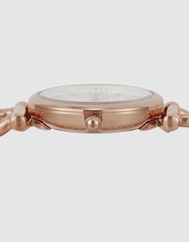 Fossil - Carlie Rose Gold Tone Analogue Watch
