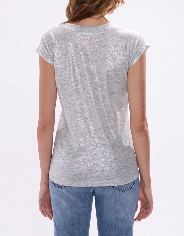 Marcs - Afterglow Foil Linen Tee