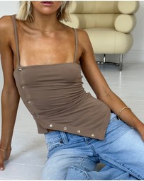 Abrand - Heidi Snap Top
