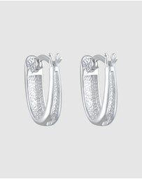 Elli Jewelry - Earrings Hoops Everday 925 Sterling Silver