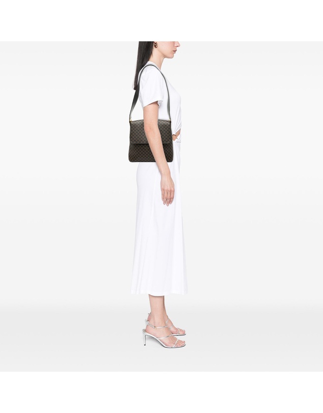 Pre-Loved by Azura Reborn - Pre-Loved Macadam Coated Canvas Shoulder Bag