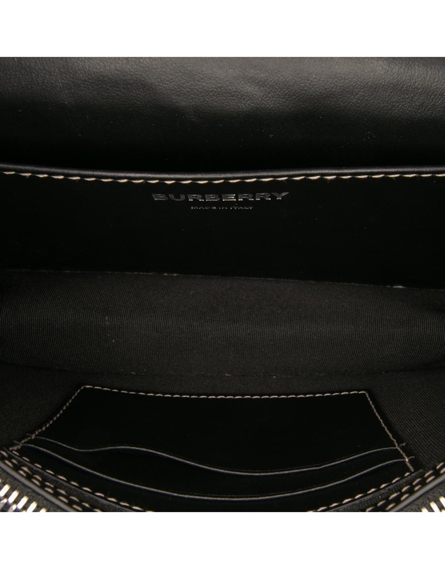 Burberry - Pre-Loved Canvas Horseferry Note Crossbody