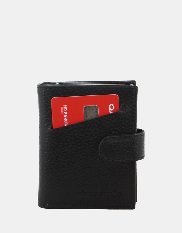 Pierre Cardin - Pierre Cardin Leather Smart Slide Card Holder Tab Wallet